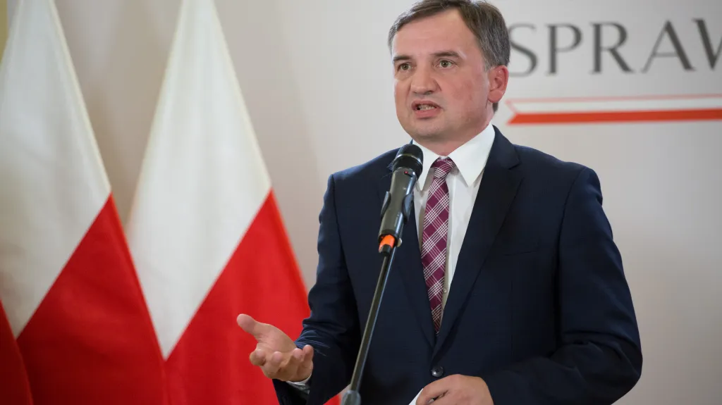 Polský ministr spravedlnosti Zbigniew Ziobro