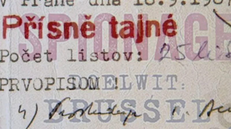 Horizont 24 ke knize "Špionáž: Terč Brusel"