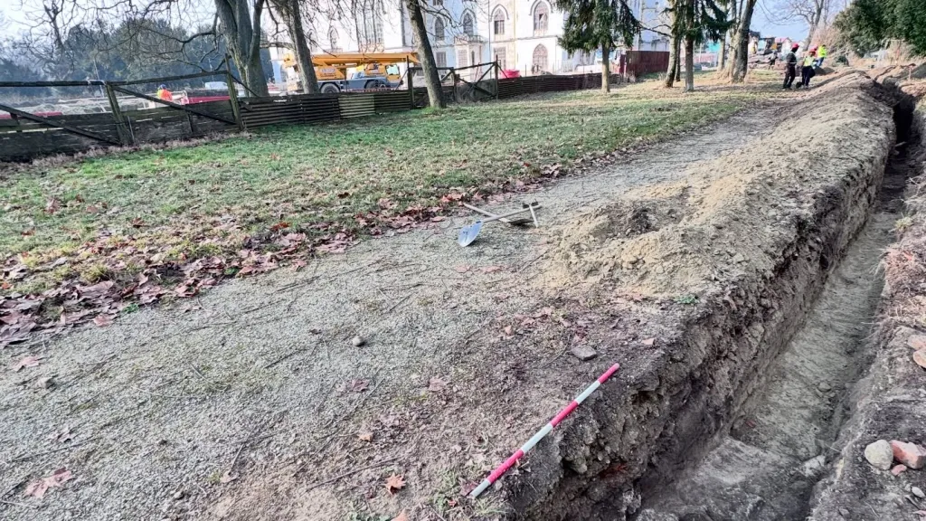 Část římského akvaduktu u Bratislavy