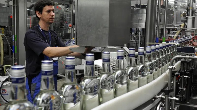 Stáčírna alkoholu