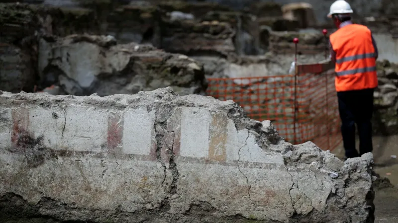 Římské vykopávky