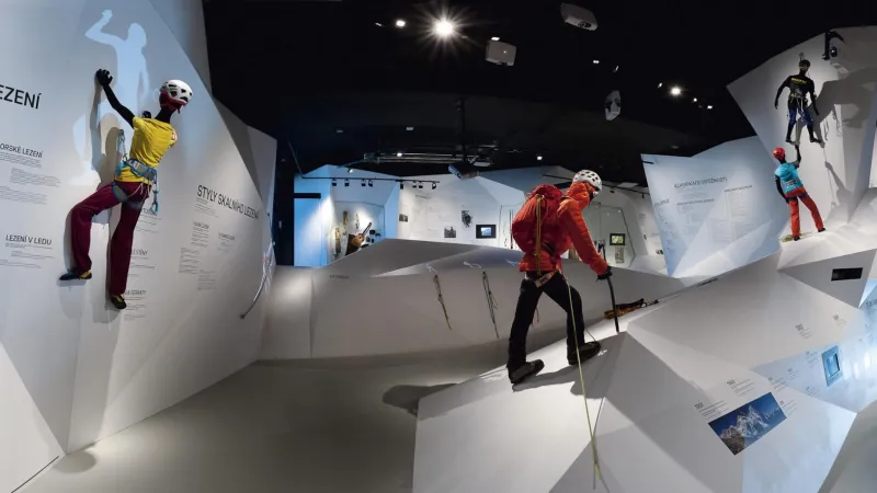 Expozice Horolezectví – z Českého ráje na vrcholy světa