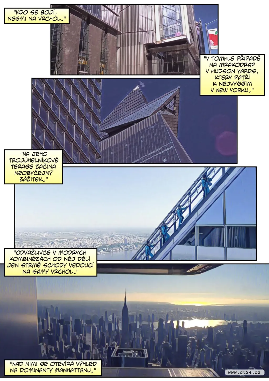 Slézání mrakodrapu