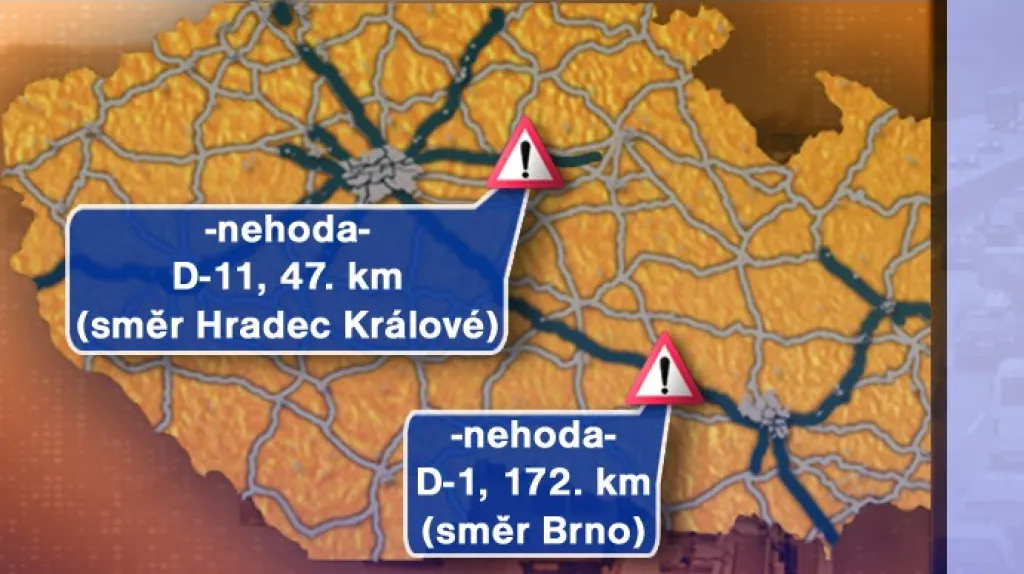 Dopravní situace v 9:00