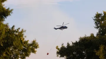 Vrtulník zasahuje na jihu Francie