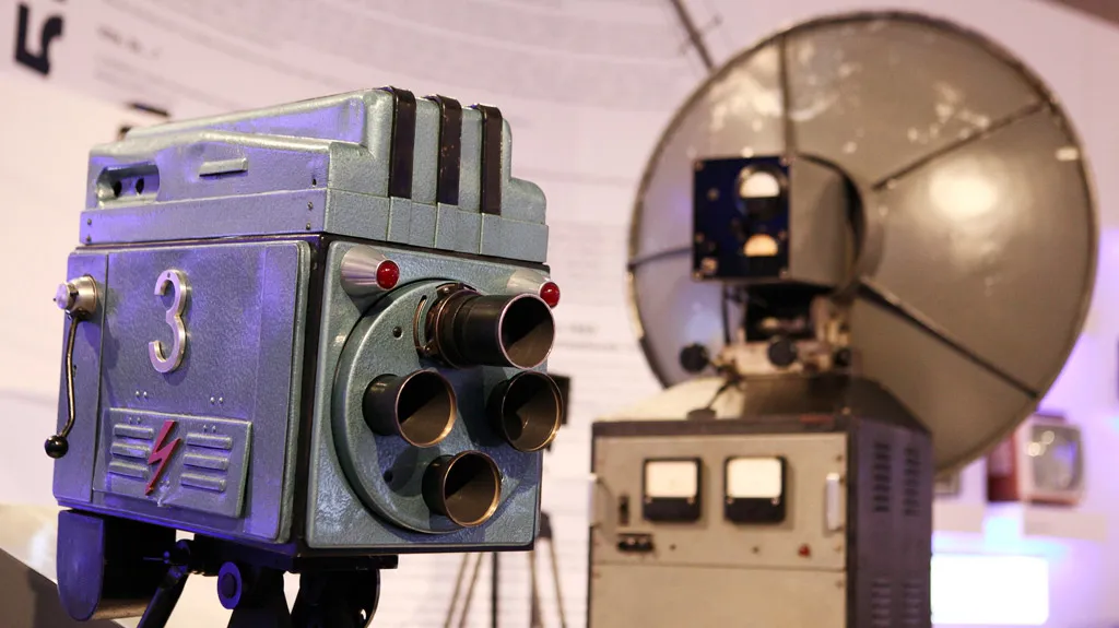 Z výstavy 60 let televizního vysílání