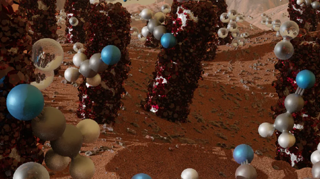 Vizualizace nového nanomateriálu