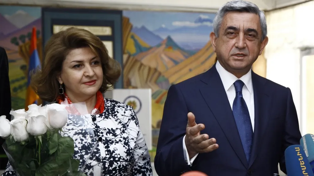 Arménský prezident Serž Sargsjan