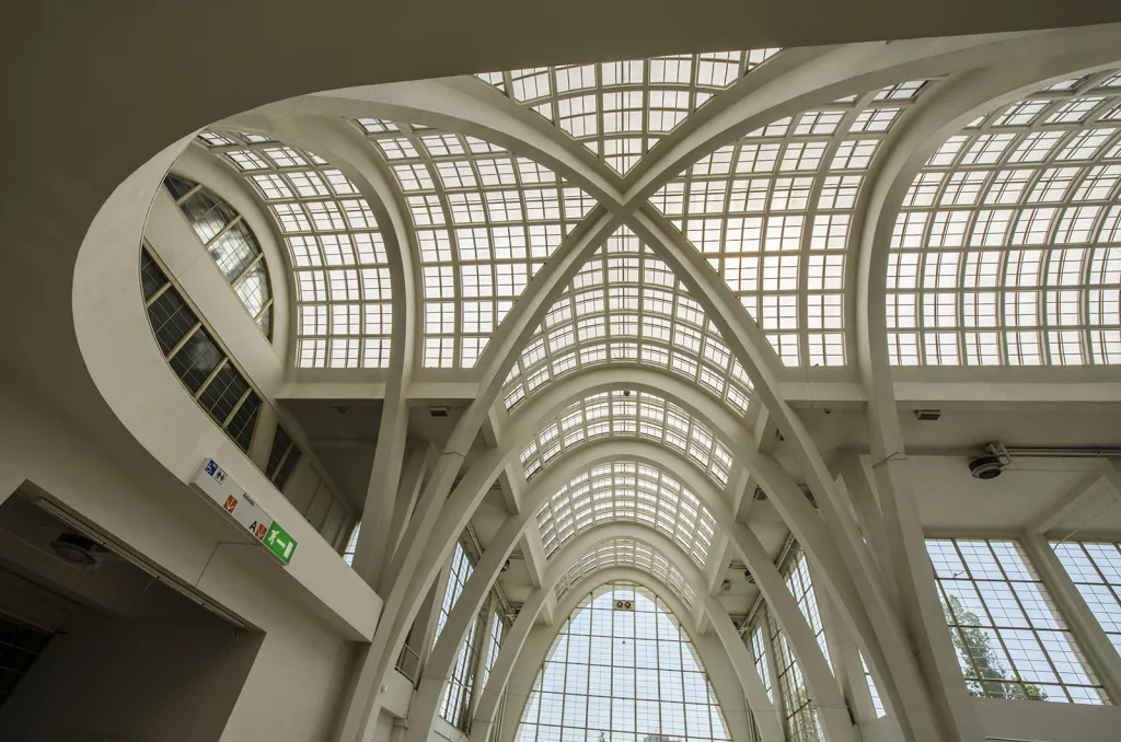 Pavilon průmyslu a obchodu v areálu výstaviště od Emila Králíka a Josefa Kalouse (1927–1928)