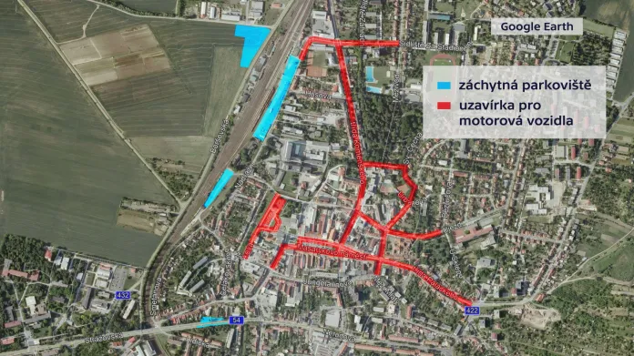 Omezená doprava v Kyjově během Slováckého roku