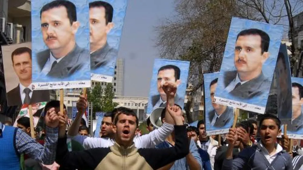 Demonstrace v Sýrii