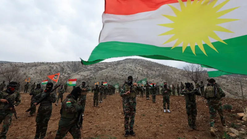 Ozbrojenci ze skupiny Strana svobody Kurdistánu (PAK)