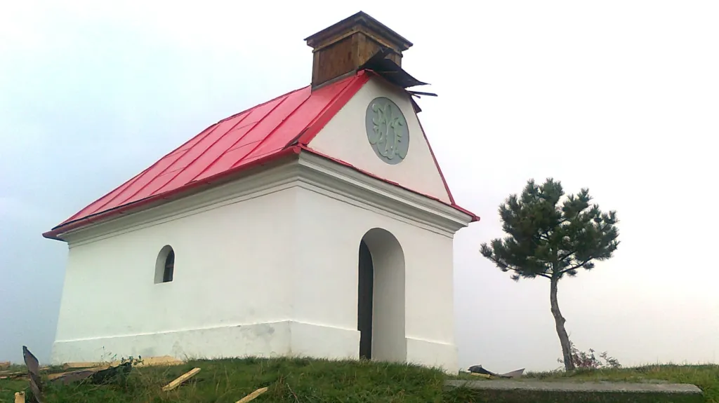 Kaple na vrchu Santon
