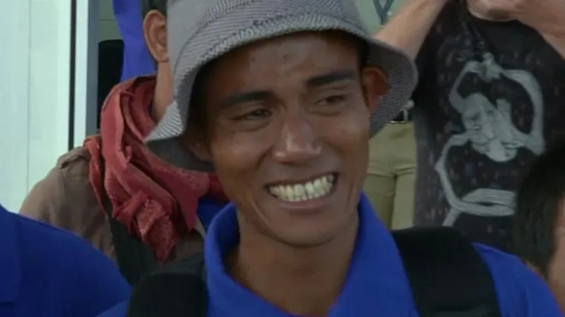 Námořníci před odletem z Afriky domů