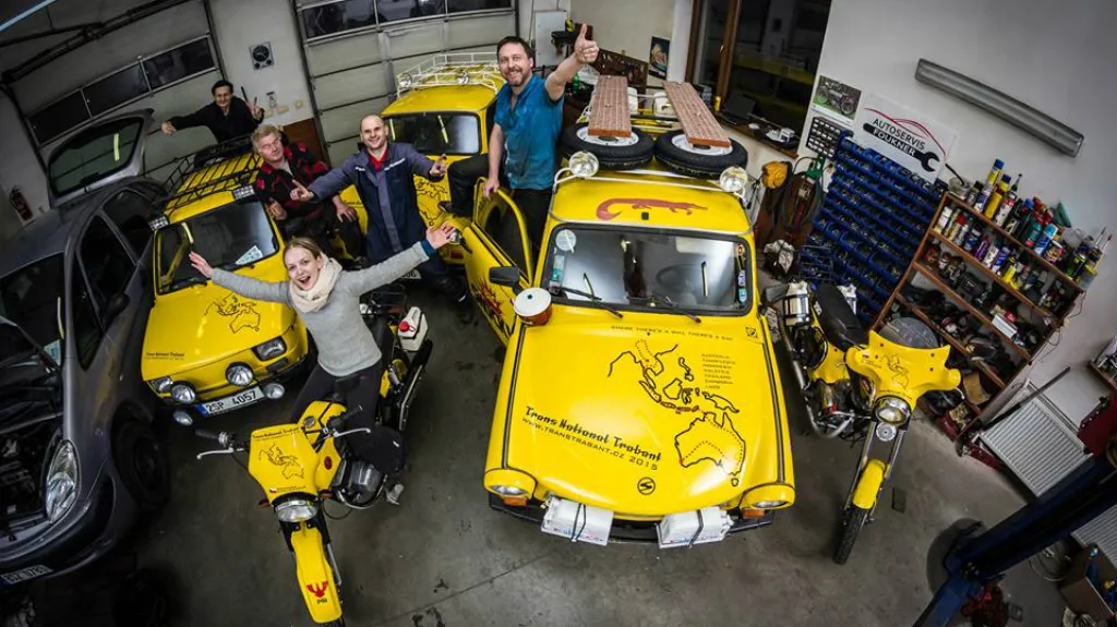 Výprava trabantů a malucha do Tichomoří