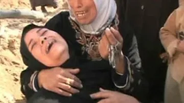 Plačící ženy v Gaze