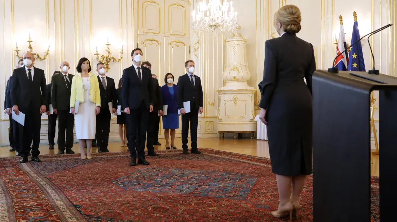 Jmenování nové slovenské vlády
