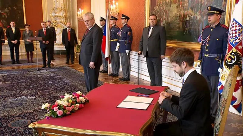 Prezident Miloš Zeman jmenoval Roberta Pelikána ministrem spravedlnosti
