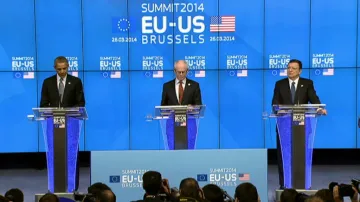 Brífink po summitu EU-USA