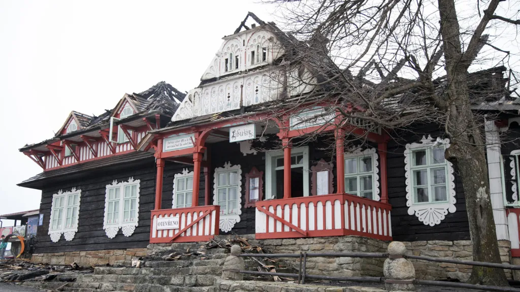 Libušín po požáru