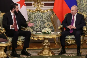 Putin jednal se Šarou. Ocenil jeho snahu o obnovení územní celistvosti Sýrie