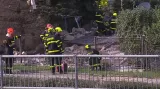 Zásah hasičů v Českém Těšíně