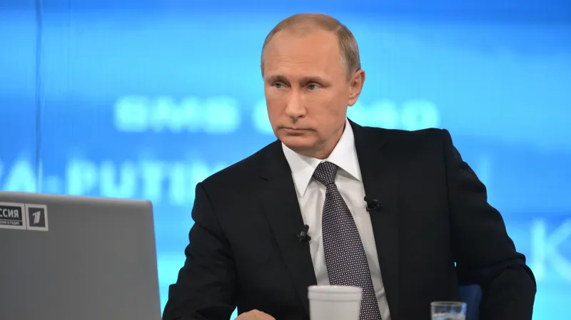 Vladimir Putin odpovídá na dotazy občanů
