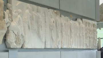 Itálie vrátila Řecku fragment Parthenónu