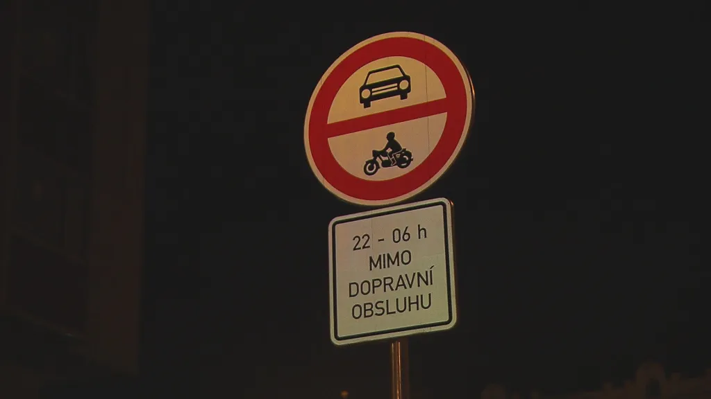 Zákaz vjezdu všech motorových vozidel