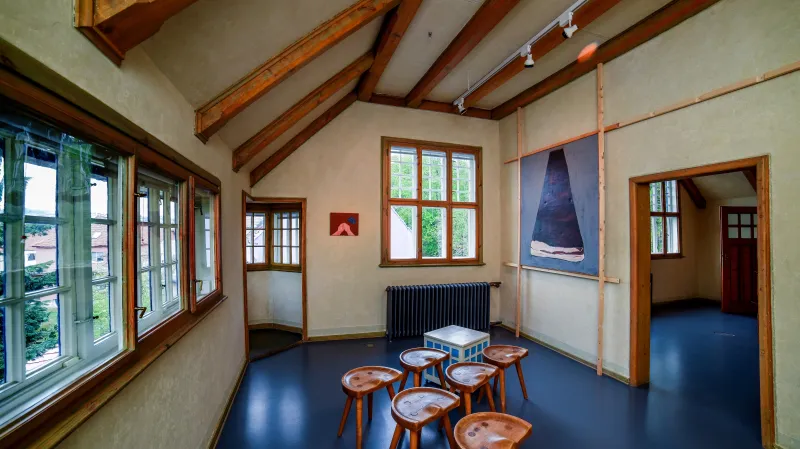 Obraz slaniny ve vstupní hale