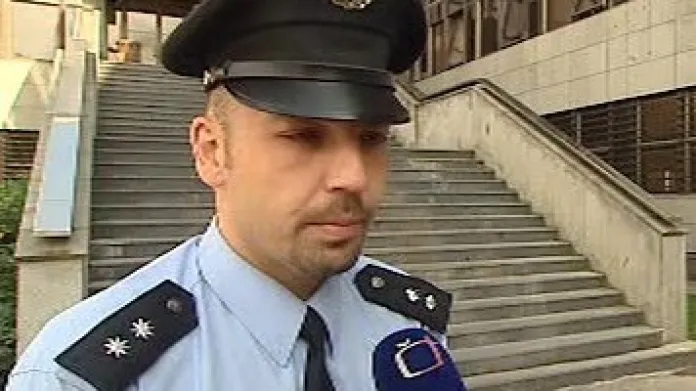 Pražský policejní mluvčí Tomáš Hulan