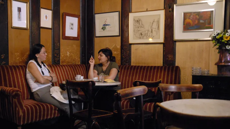 Vídeňská kavárna Café Hawelka