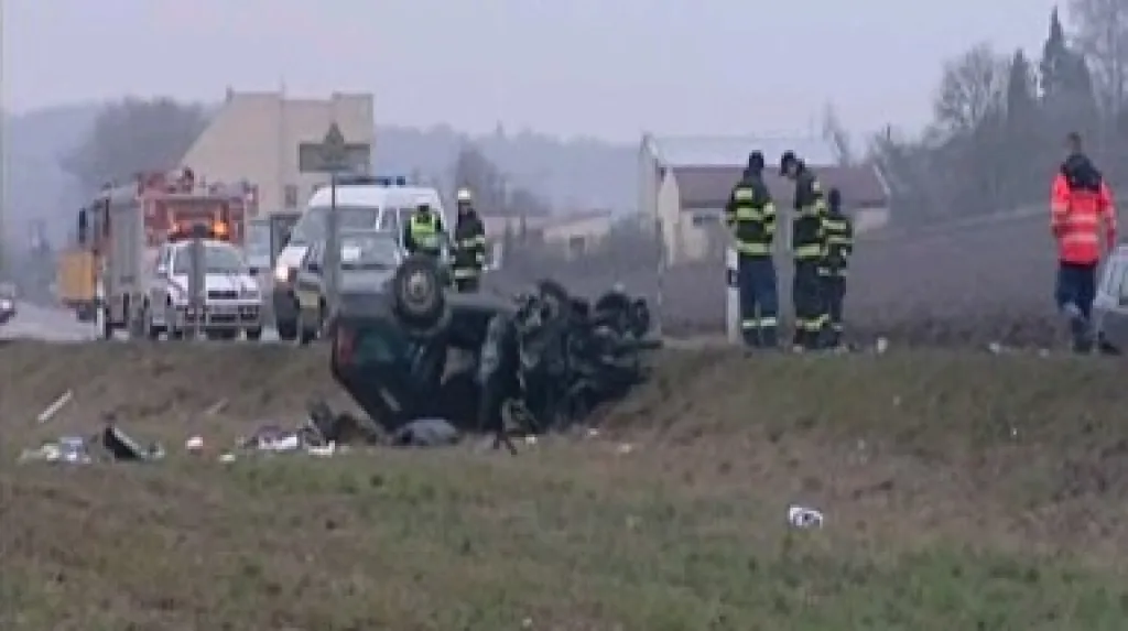 Dopravní nehoda u Kuřimi