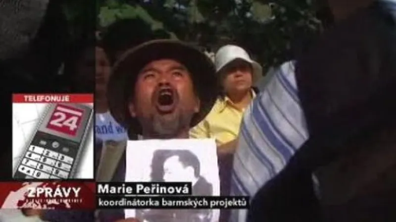 Telefonát Marie Peřinové