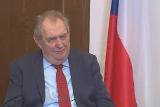 Jmenování předsedy Ústavního soudu ještě zvážím, říká končící prezident Zeman v rozhovoru pro ČT