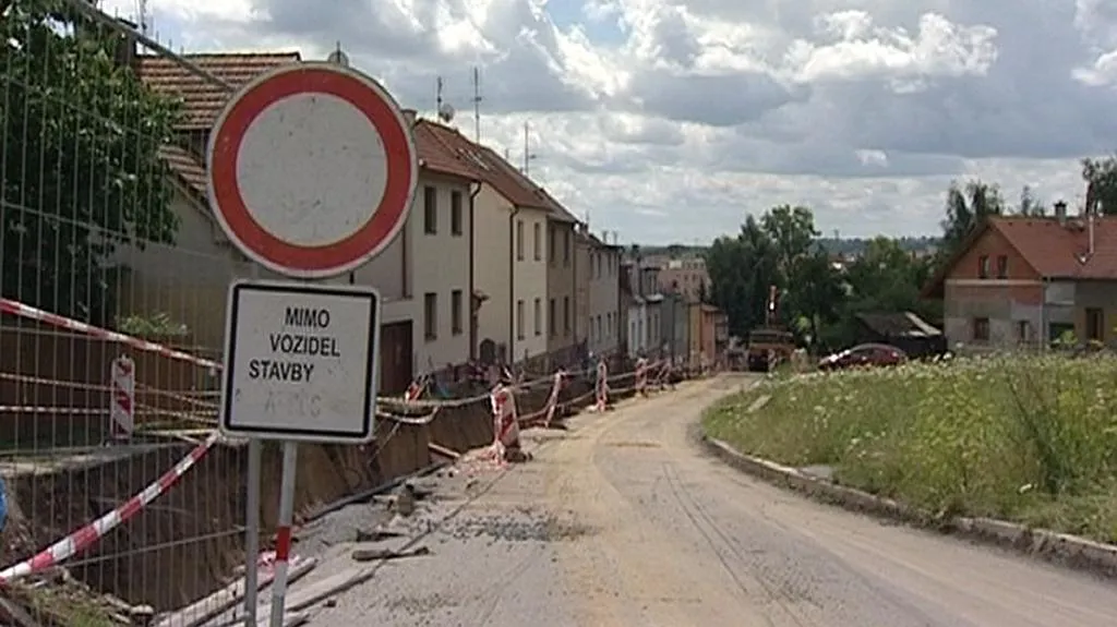 Oprava kanalizace v Táboře