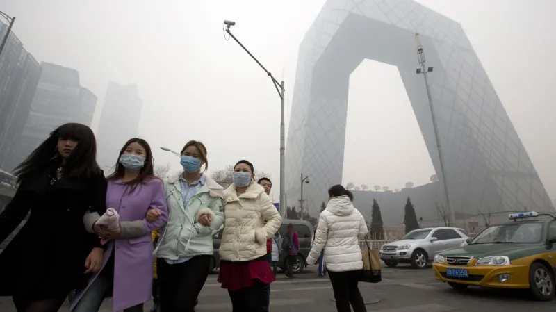 Smog v Pekingu