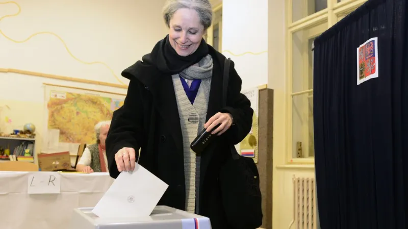 Prezidentská kandidátka Táňa Fischerová