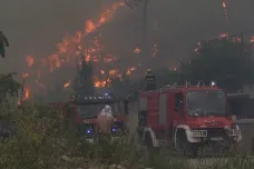 Lesní požár u Splitu je pod kontrolou