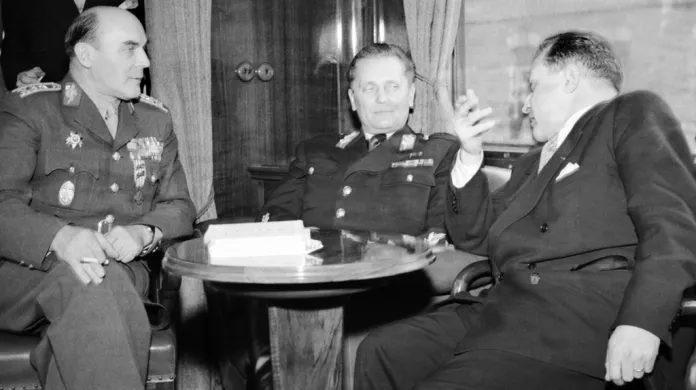 Heliodor Píka, Josif Broz Tito a Vlado Clementis (1947)