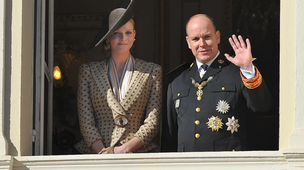 Charlene Wittstocková a princ Albert II.