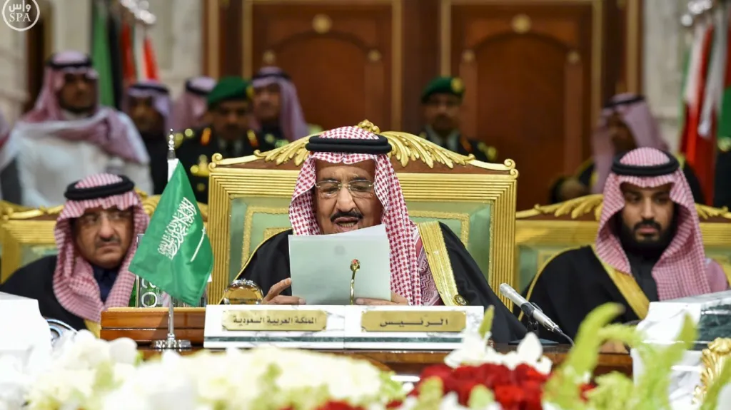 Saúdský král Salmán