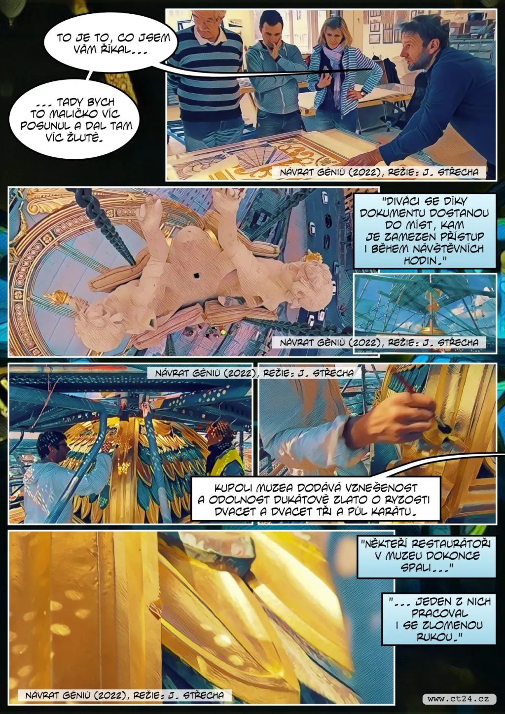 Dokument o opravě Národního muzea