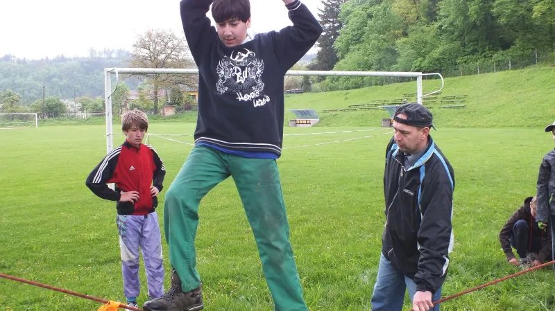 Ze závodu ve Skalici nad Svitavou