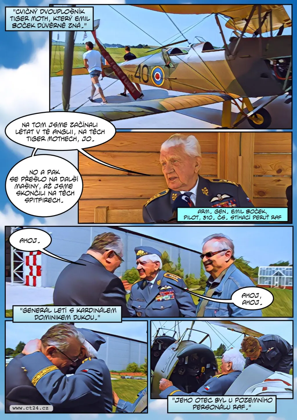 Veterán Boček oslavil 98. narozeniny