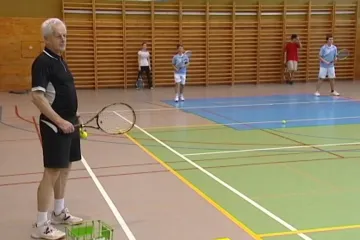 Milan Michna získal tenisové vyznamenání