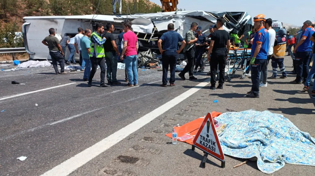 Nehoda autobusu v jižním Turecku