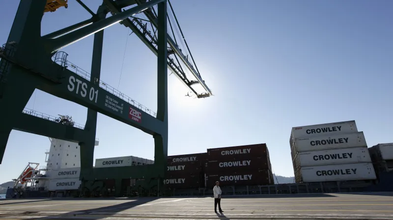 Kubánská obchodní zóna v přístavu Mariel