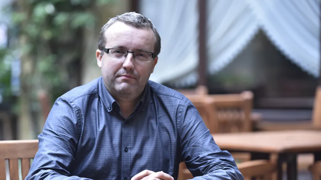 Roman Kafka na snímku z června 2018