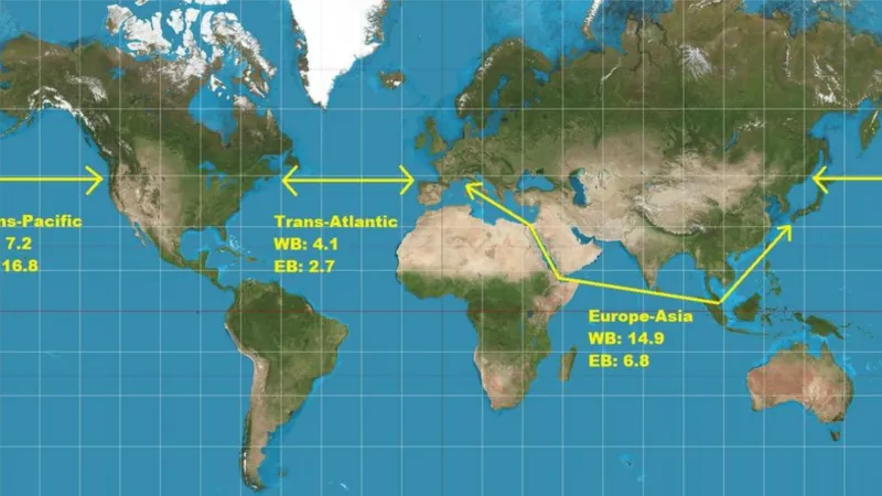 Hlavní západo-východní trasa